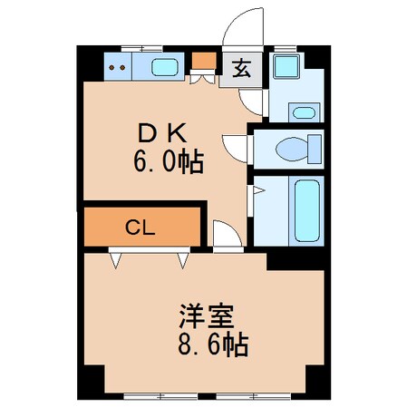 妙本寺ビルの物件間取画像